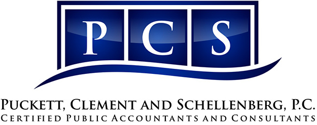 Puckett, Clement and Schellenberg, P.C. Logo